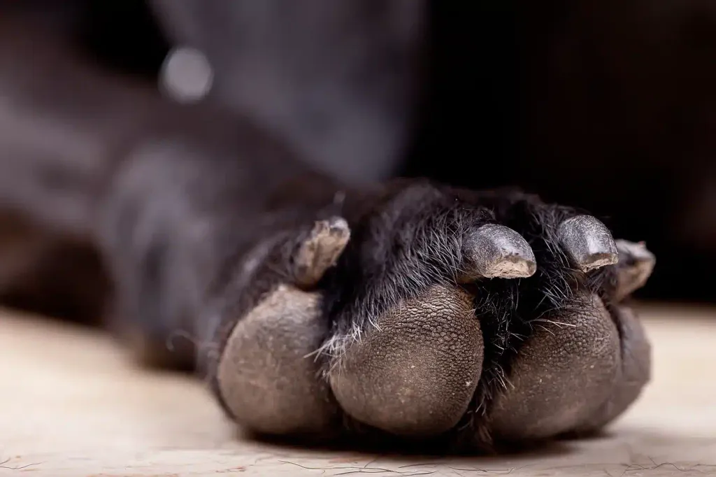 dog paw
